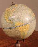 English Globe With Its Wooden Base - Early 20th Century (5 of 7) English Globe With Its Wooden Base - Early 20th Century (5 of 7)