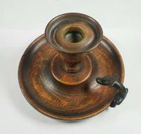 Rare Stunning 18th Century Oak & Bronze Hunting Dog Handle Chamberstick c.1770 (10 of 13) Rare Stunning 18th Century Oak & Bronze Hunting Dog Handle Chamberstick c.1770 (10 of 13)