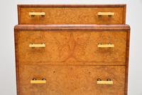1930’s Art Deco Burr Elm & Walnut Chest of Drawers (4 of 11) 1930’s Art Deco Burr Elm & Walnut Chest of Drawers (4 of 11)