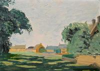 Exquisite Original Early 20th Century Impressionist Farmland Landscape Oil Painting (2 of 12) Exquisite Original Early 20th Century Impressionist Farmland Landscape Oil Painting (2 of 12)