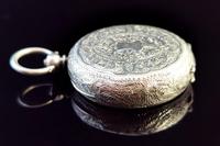 Antique Fine Silver Pocket Watch, Ladies Fob Watch (4 of 13) Antique Fine Silver Pocket Watch, Ladies Fob Watch (4 of 13)
