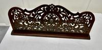 Adjustable Fretwork Mahogany Book Rest / Lutrin (2 of 7) Adjustable Fretwork Mahogany Book Rest / Lutrin (2 of 7)