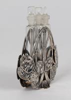 Continental Art Nouveau Silver Plated Scent Bottle Holder with Three Scent Bottles (8 of 15) Continental Art Nouveau Silver Plated Scent Bottle Holder with Three Scent Bottles (8 of 15)