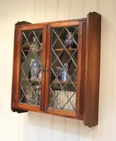 Oak Glazed Wall Cabinet (6 of 9) Oak Glazed Wall Cabinet (6 of 9)