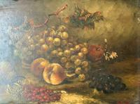 Small Original 19th Century Fruit Still Life Oil on Copper Painting (5 of 12) Small Original 19th Century Fruit Still Life Oil on Copper Painting (5 of 12)