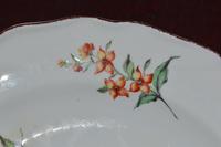 Chelsea 1752-1776 shaped deep porcelain plate / dish painted with floral sprays (10 of 11) Chelsea 1752-1776 shaped deep porcelain plate / dish painted with floral sprays (10 of 11)