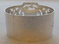 Boxed Set of 6 Sterling Solid Silver Napkin Rings Serviette Ring 173g c.1940 (6 of 6) Boxed Set of 6 Sterling Solid Silver Napkin Rings Serviette Ring 173g c.1940 (6 of 6)