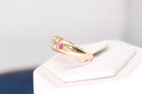 15ct 1845 Ruby & Pearl ring, Size Q, Weighing 4.2g (3 of 5) 15ct 1845 Ruby & Pearl ring, Size Q, Weighing 4.2g (3 of 5)