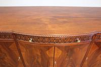 Mahogany Bow Front Georgian Style Sideboard Base (11 of 11) Mahogany Bow Front Georgian Style Sideboard Base (11 of 11)