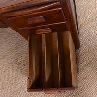 Desk Twin Pedestal Mahogany Leather Art Deco (6 of 12) Desk Twin Pedestal Mahogany Leather Art Deco (6 of 12)