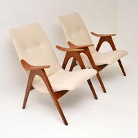 Pair of Vintage Dutch Armchairs by Louis Van Teeffelen (7 of 14) Pair of Vintage Dutch Armchairs by Louis Van Teeffelen (7 of 14)