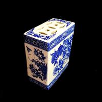 Antique Qing Dynasty Chinese Blue & White Opium Pillow (2 of 7) Antique Qing Dynasty Chinese Blue & White Opium Pillow (2 of 7)