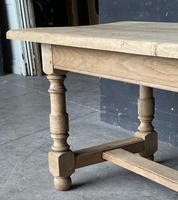 French Bleached Oak Farmhouse Kitchen Table (15 of 25) French Bleached Oak Farmhouse Kitchen Table (15 of 25)