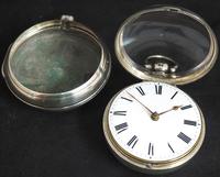 Antique Silver Pair Case Pocket Watch Fusee Verge Escapement Key Wind Enamel Dial Richardson London (3 of 13) Antique Silver Pair Case Pocket Watch Fusee Verge Escapement Key Wind Enamel Dial Richardson London (3 of 13)