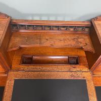 High Quality Maple & Co Antique Victorian Pedestal Desk (7 of 11) High Quality Maple & Co Antique Victorian Pedestal Desk (7 of 11)