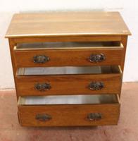 1920s 3 Drawer Satin Walnut Chest Drawers (2 of 4) 1920s 3 Drawer Satin Walnut Chest Drawers (2 of 4)
