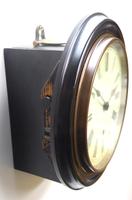 Rare W&H 7 Inch Dial Wall Clock Ebonised Case Dial Clock Station Clock (6 of 12) Rare W&H 7 Inch Dial Wall Clock Ebonised Case Dial Clock Station Clock (6 of 12)