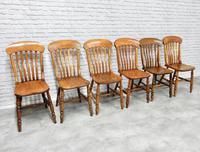 Set of 6 Windsor Kitchen Chairs (5 of 6) Set of 6 Windsor Kitchen Chairs (5 of 6)