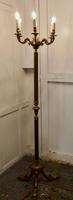 Rococo Gilt Brass Candelabra 6 Branch Floor Lamp, Standard Lamp (2 of 8) Rococo Gilt Brass Candelabra 6 Branch Floor Lamp, Standard Lamp (2 of 8)