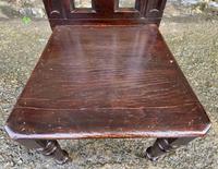 Antique Gothic Oak Hall Chair (11 of 13) Antique Gothic Oak Hall Chair (11 of 13)