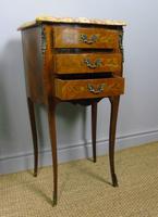 Pair of Antique French Bedside Cabinets Marble Top (5 of 6) Pair of Antique French Bedside Cabinets Marble Top (5 of 6)