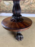 English Regency Rosewood Tilt Top Centre Table (4 of 7) English Regency Rosewood Tilt Top Centre Table (4 of 7)