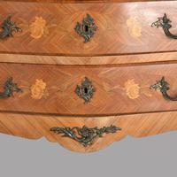 19th Century French Fruitwood Parquetry Inlay Commode (4 of 4) 19th Century French Fruitwood Parquetry Inlay Commode (4 of 4)