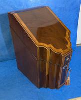 18th Century Mahogany Inlaid Stationary Box (3 of 13) 18th Century Mahogany Inlaid Stationary Box (3 of 13)