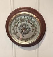 Edwardian Oak Aneroid Barometer c.1901 (7 of 8) Edwardian Oak Aneroid Barometer c.1901 (7 of 8)