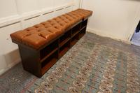 Long Mahogany Chesterfield Hall Seat Shoe Tidy (5 of 8) Long Mahogany Chesterfield Hall Seat Shoe Tidy (5 of 8)