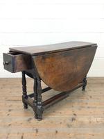 Antique Oak Drop Leaf Table (8 of 11) Antique Oak Drop Leaf Table (8 of 11)