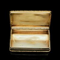 Georgian Solid Silver Gilt Snuff Box With Spectacular Fox Hunting Scene - Edward Smith 1832 (11 of 22) Georgian Solid Silver Gilt Snuff Box With Spectacular Fox Hunting Scene - Edward Smith 1832 (11 of 22)