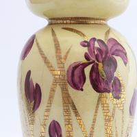 Linthorpe Pottery Vase Decorated with Irises by Clara Pringle c.1885 (9 of 9) Linthorpe Pottery Vase Decorated with Irises by Clara Pringle c.1885 (9 of 9)