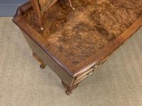 Burr Walnut Bow Fronted Dressing Table (10 of 19) Burr Walnut Bow Fronted Dressing Table (10 of 19)