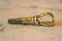 Antique Pocket Watch Chain Fob 1890s Victorian Brass & Steel Dog Clip Key Size 6 (4 of 8) Antique Pocket Watch Chain Fob 1890s Victorian Brass & Steel Dog Clip Key Size 6 (4 of 8)