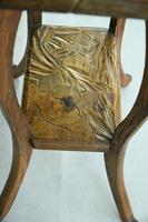 Liberty Carved Japanese Side Table (11 of 12) Liberty Carved Japanese Side Table (11 of 12)