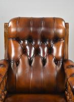 Pair of Victorian Hand Dyed Leather Library Chairs (7 of 13) Pair of Victorian Hand Dyed Leather Library Chairs (7 of 13)