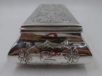 Antique Silver Casket. London 1902 (3 of 9) Antique Silver Casket. London 1902 (3 of 9)