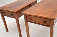 Pair of Antique Inlaid Mahogany Side Tables (9 of 12) Pair of Antique Inlaid Mahogany Side Tables (9 of 12)