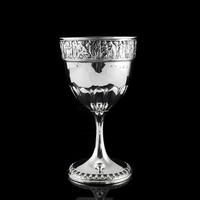 Antique Solid Silver Goblet / Cup with Roman Frieze - Elkington & Co 1902 (8 of 16) Antique Solid Silver Goblet / Cup with Roman Frieze - Elkington & Co 1902 (8 of 16)