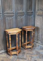 Pair of Turned Oak Bedside Tables (4 of 5) Pair of Turned Oak Bedside Tables (4 of 5)