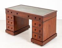 Victorian Mahogany Faux Partners Desk (4 of 9) Victorian Mahogany Faux Partners Desk (4 of 9)