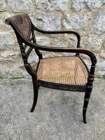 Single English Regency Painted Armchair (2 of 6) Single English Regency Painted Armchair (2 of 6)