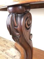 Victorian Mahogany Demi Lune Console Table (5 of 8) Victorian Mahogany Demi Lune Console Table (5 of 8)