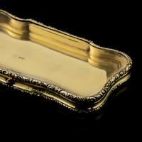 Rare Georgian Solid Silver Gilt Snuff Box with Rock Crystal - Charles Rawlings & William Summers, 1833 (21 of 25) Rare Georgian Solid Silver Gilt Snuff Box with Rock Crystal - Charles Rawlings & William Summers, 1833 (21 of 25)