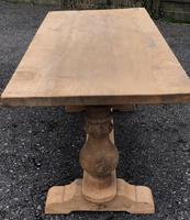 French Bleached Oak Farmhouse Dining Table (6 of 12) French Bleached Oak Farmhouse Dining Table (6 of 12)