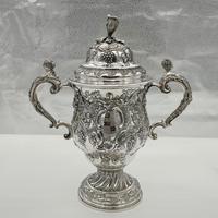 Antique George II Large Rococo Silver Cup & Cover London 1755 William Grundy (3 of 12) Antique George II Large Rococo Silver Cup & Cover London 1755 William Grundy (3 of 12)