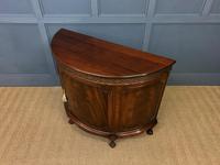 Mahogany Chippendale Style Demi Lune Commode (12 of 12) Mahogany Chippendale Style Demi Lune Commode (12 of 12)