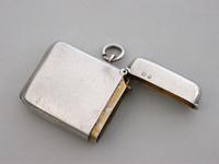 Victorian Silver Vesta Case with Hidden Photo Compartment. By John Millward Banks, Chester, 1898 (11 of 13) Victorian Silver Vesta Case with Hidden Photo Compartment. By John Millward Banks, Chester, 1898 (11 of 13)