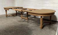 Huge Bleached Oak French Extending Dining Table (6 of 24) Huge Bleached Oak French Extending Dining Table (6 of 24)